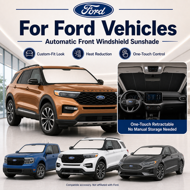 Ford-Motorized Windshield Sunshade