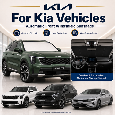Kia-Motorized Windshield Sunshade