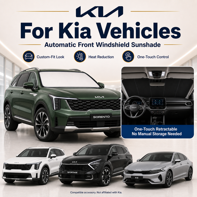 Kia-Motorized Windshield Sunshade
