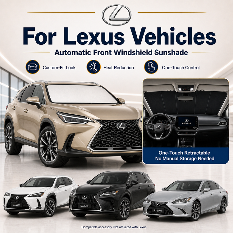 Lexus-Motorized Windshield Sunshade