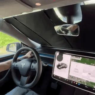 TAVDAT™2026 Tesla Upgraded Electric Sunshade