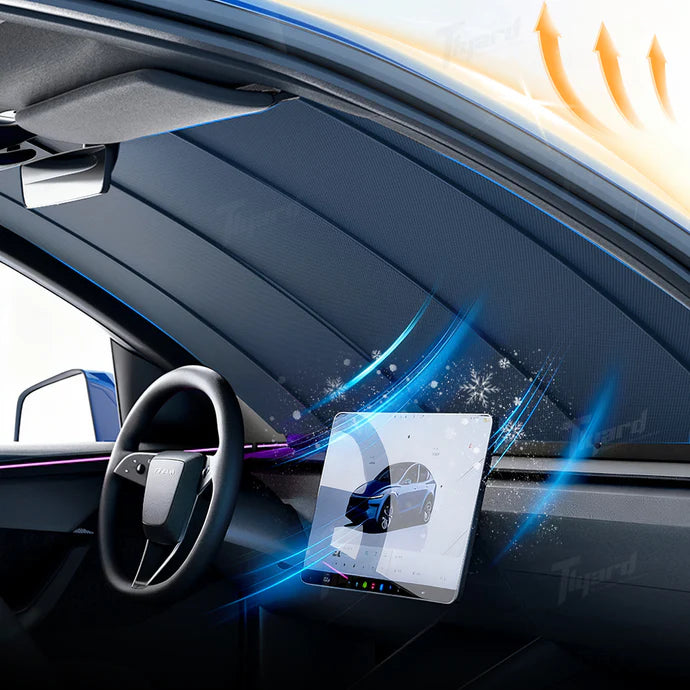 TAVDAT™2026 Tesla Upgraded Electric Sunshade