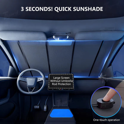 TAVDAT™2026 Tesla Upgraded Electric Sunshade