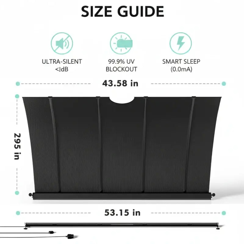Model X Motorized Windshield Sunshade TAVDAT™