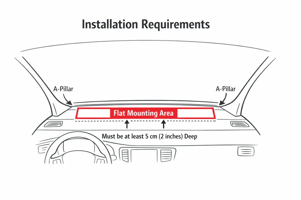 TAVDAT™ Custom Model Motorized Windshield Sunshade