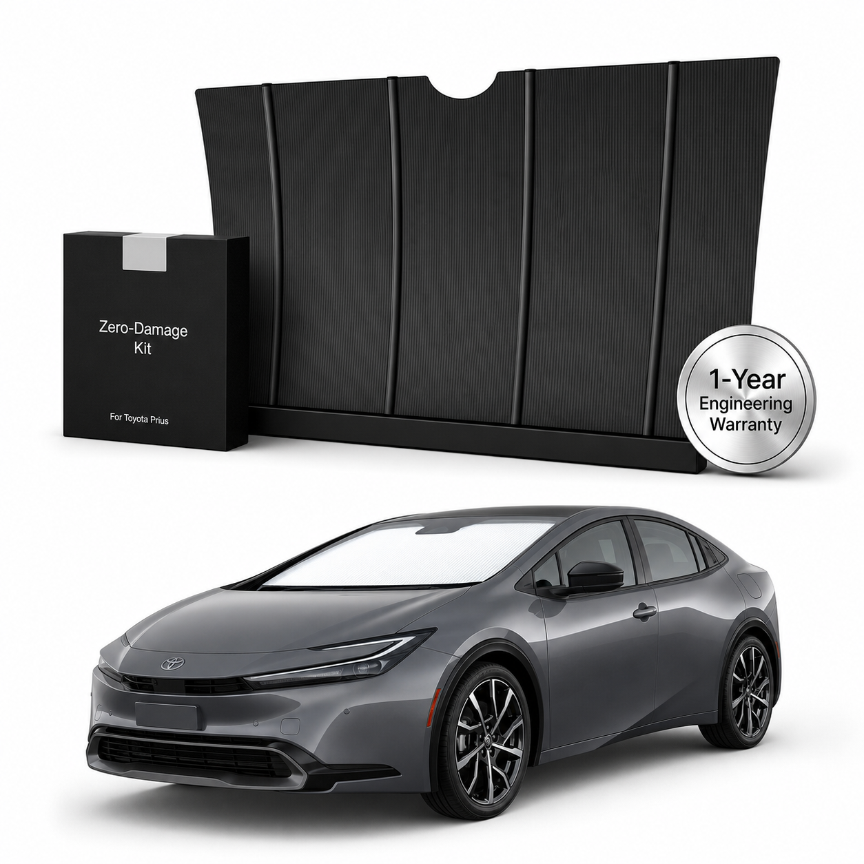 Toyota Prius Motorized Windshield Sunshade TAVDAT™