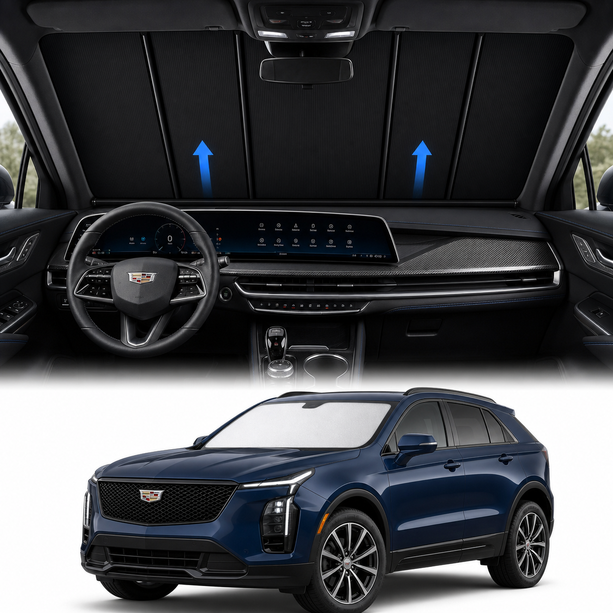 Cadillac XT4 Upgraded Electric Sunshade TAVDAT™