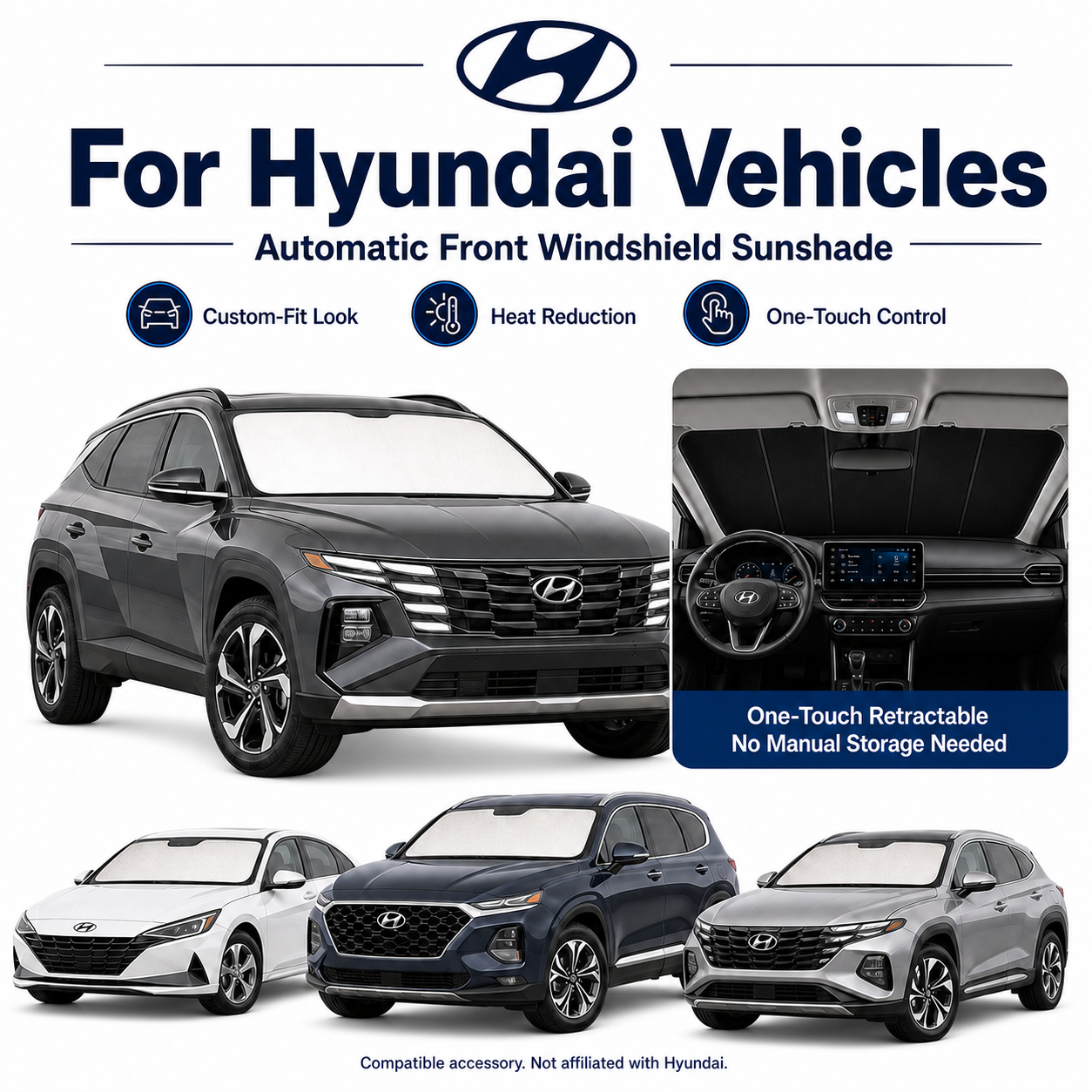 Hyundai Model Upgraded Electric Sunshade TAVDAT™
