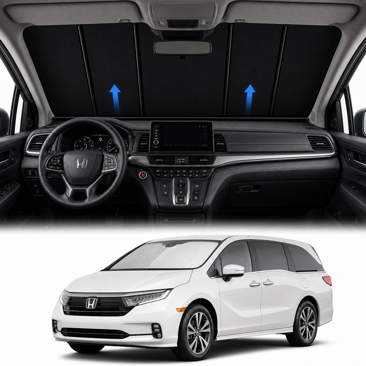 Honda Odyssey Upgraded Electric Sunshade TAVDAT™