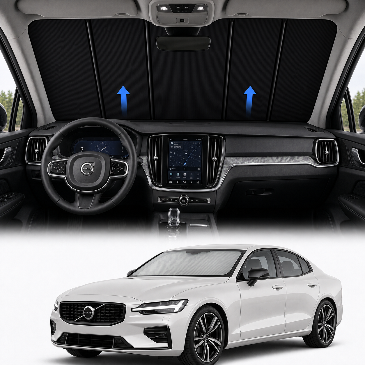 Volvo S60 Upgraded Electric Sunshade TAVDAT™