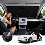 Tesla Model X Motorized Windshield Sunshade TAVDAT™