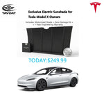 Model X Motorized Windshield Sunshade TAVDAT™